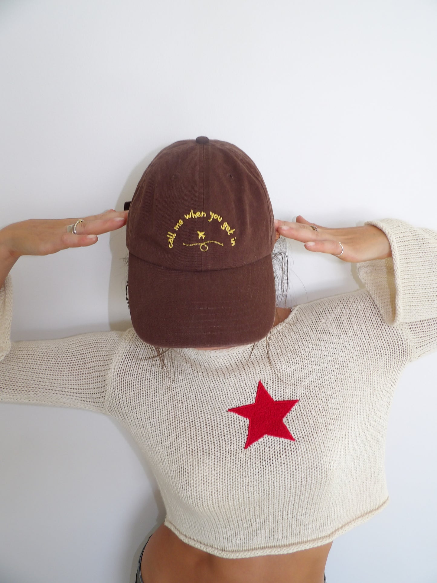 Call Me When You Get In Cap