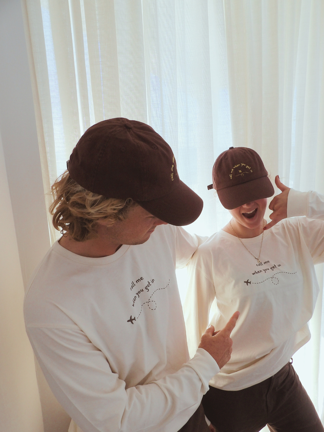 Long Sleeve Tee (Call Me When You Get In)